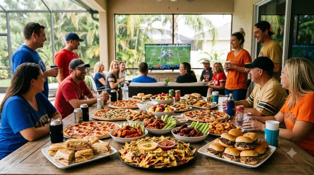 Current image: The Game-Day Ordering Playbook: What to Order for 4, 8 or 12 Fans in New Port Richey