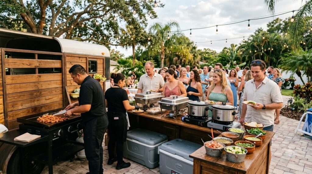 Current image: Taco Catering for an Outdoor New Port Richey Party: What Changes When Your Venue Has Limited Refrigeration or Kitchen Access?
